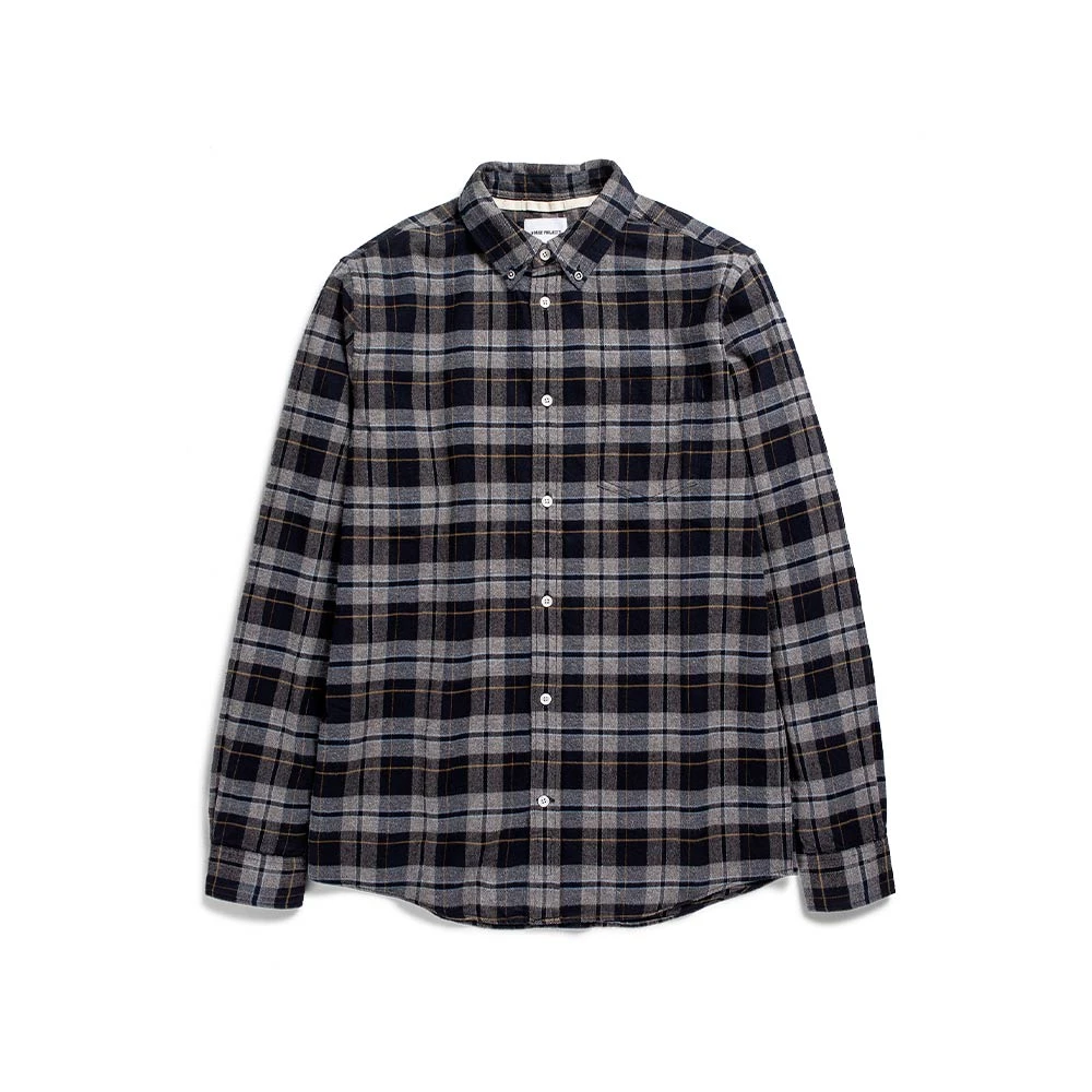 Norse Projects - Chemise Anton à Carreaux - Gris 4 Norse Projects - Chemise Anton à Carreaux - Gris – Image 2