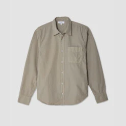 Save Khaki United - Chemise En Poplin - Kaki