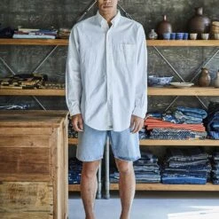 OrSlow - Chemise Oxford - Blanc