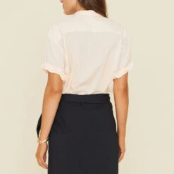 Xirena - Chemise Chaning - Beige -Mode Vêtements Magasin cream5