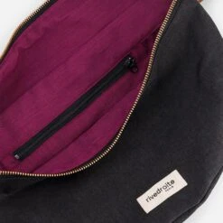 Rivedroite - Sac Banane Custine - Black Tobacco Wine 8 Rivedroite - Sac Banane Custine - Black Tobacco Wine -Mode Vêtements Magasin custine xl noir tobacco wine