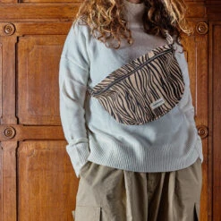 Sac Banane Custine Zèbre - Rivedroite