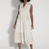 Raquel Allegra - Robe Daydream - Ecru 2 Raquel Allegra - Robe Daydream - Ecru -Mode Vêtements Magasin dress