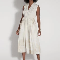 Raquel Allegra - Robe Daydream - Ecru