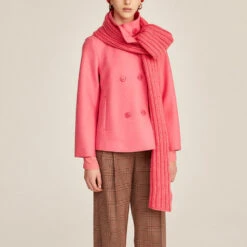 Rosso 35 - Echarpe En Alpaga - Rose