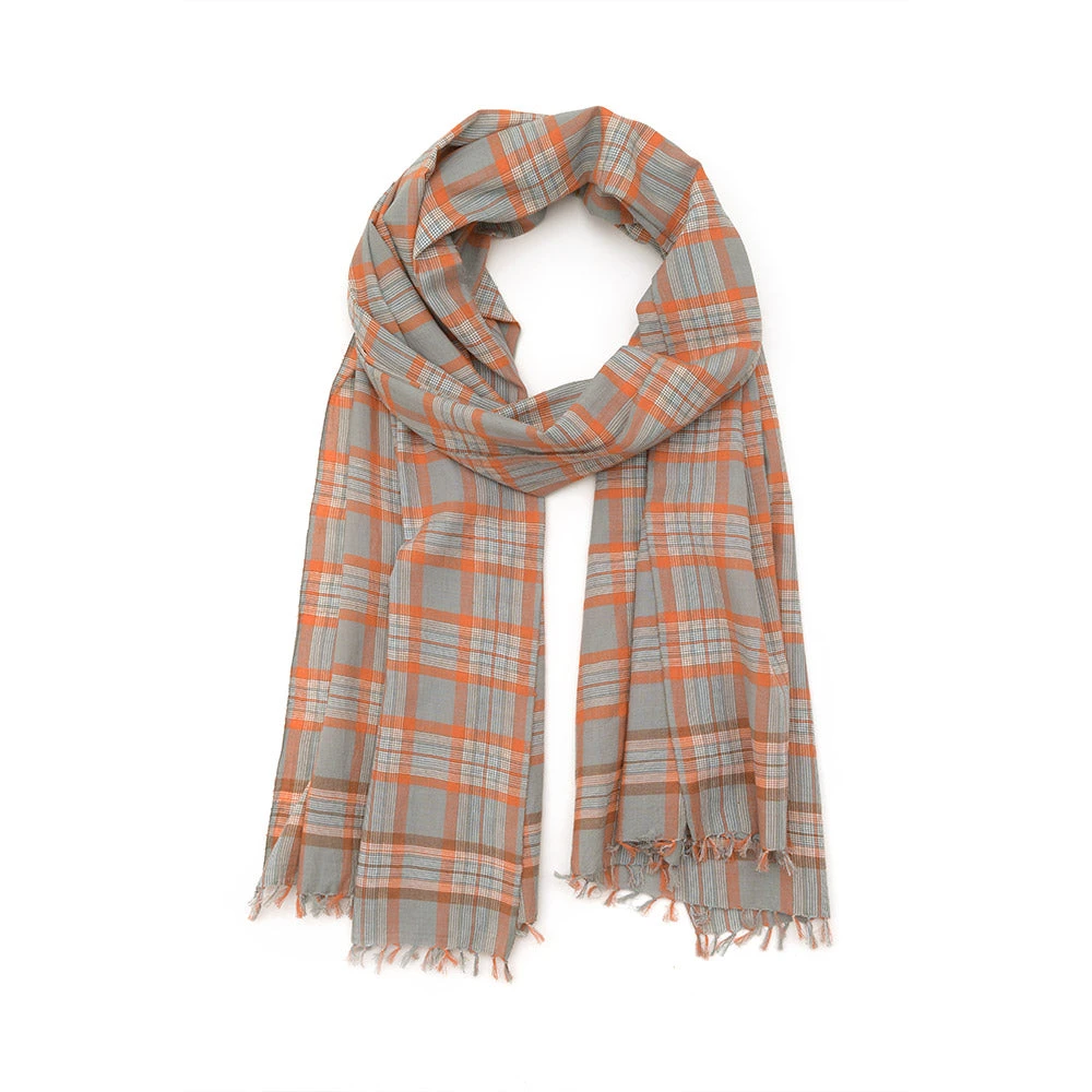 Moismont - Echarpe N°665 - Orange 3 Moismont - Echarpe N°665 - Orange