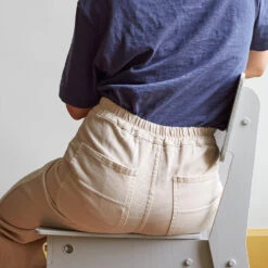 Merci - Pantalon En Coton - Craie 7 Merci - Pantalon En Coton - Craie -Mode Vêtements Magasin ecru 3