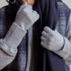 Merci - Gants En Cachemire - Gris