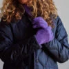 Merci - Gants En Cachemire - Violet -Mode Vêtements Magasin gants violets 49493960 c24b 40a1 8f63 5e462a5fcee1