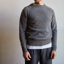 Merci - Pull Sweat Man En Cachemire - Gris