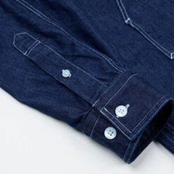 Frizmworks - Chemise Anorak - Bleu Foncé -Mode Vêtements Magasin jean8