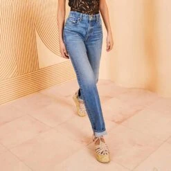 ULLA JOHNSON Ulla Jonhson - Jeans Daphne - Bleu