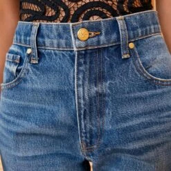 ULLA JOHNSON Ulla Jonhson - Jeans Daphne - Bleu -Mode Vêtements Magasin jeans4 0abeaeac 5153 430a abd1 29bc84721b0e