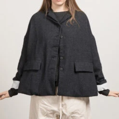 Album Di Famiglia - Blazer En Laine- Gris