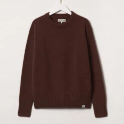 Merz B. Schwanen - Pullover Merino - Marron