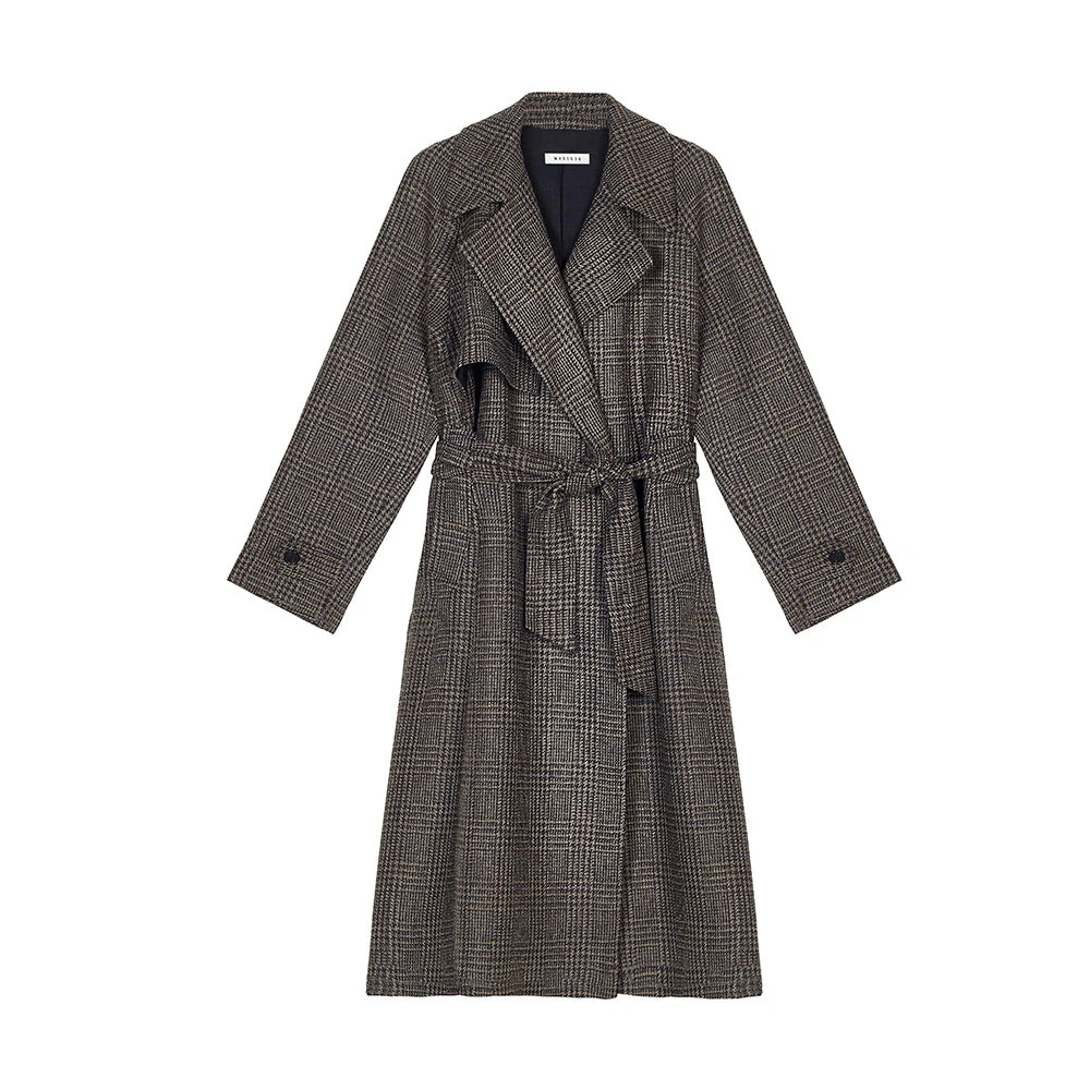 Masscob - Manteau Dothan - Marron 3 Masscob - Manteau Dothan - Marron