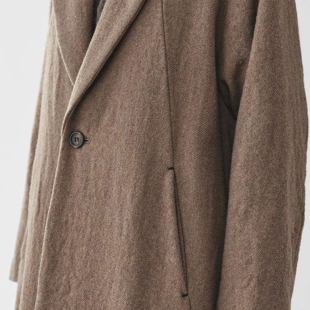 Pas De Calais - Manteau à Boutons - Marron 4 Pas De Calais - Manteau à Boutons - Marron – Image 2