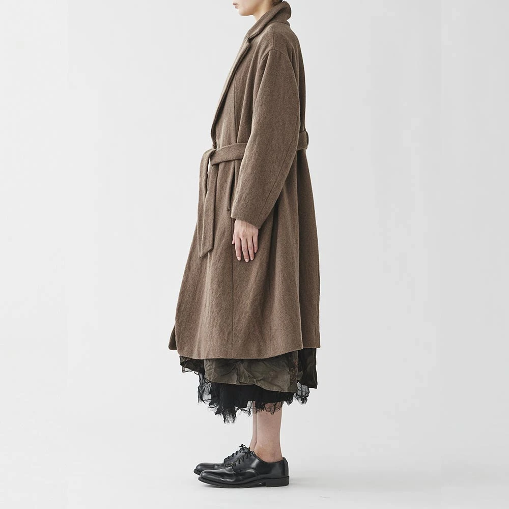 Pas De Calais - Manteau à Boutons - Marron 7 Pas De Calais - Manteau à Boutons - Marron – Image 5