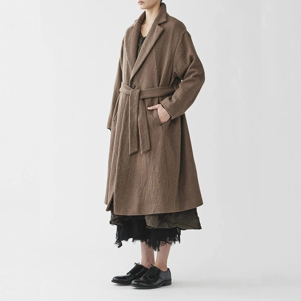 Pas De Calais - Manteau à Boutons - Marron 6 Pas De Calais - Manteau à Boutons - Marron – Image 4