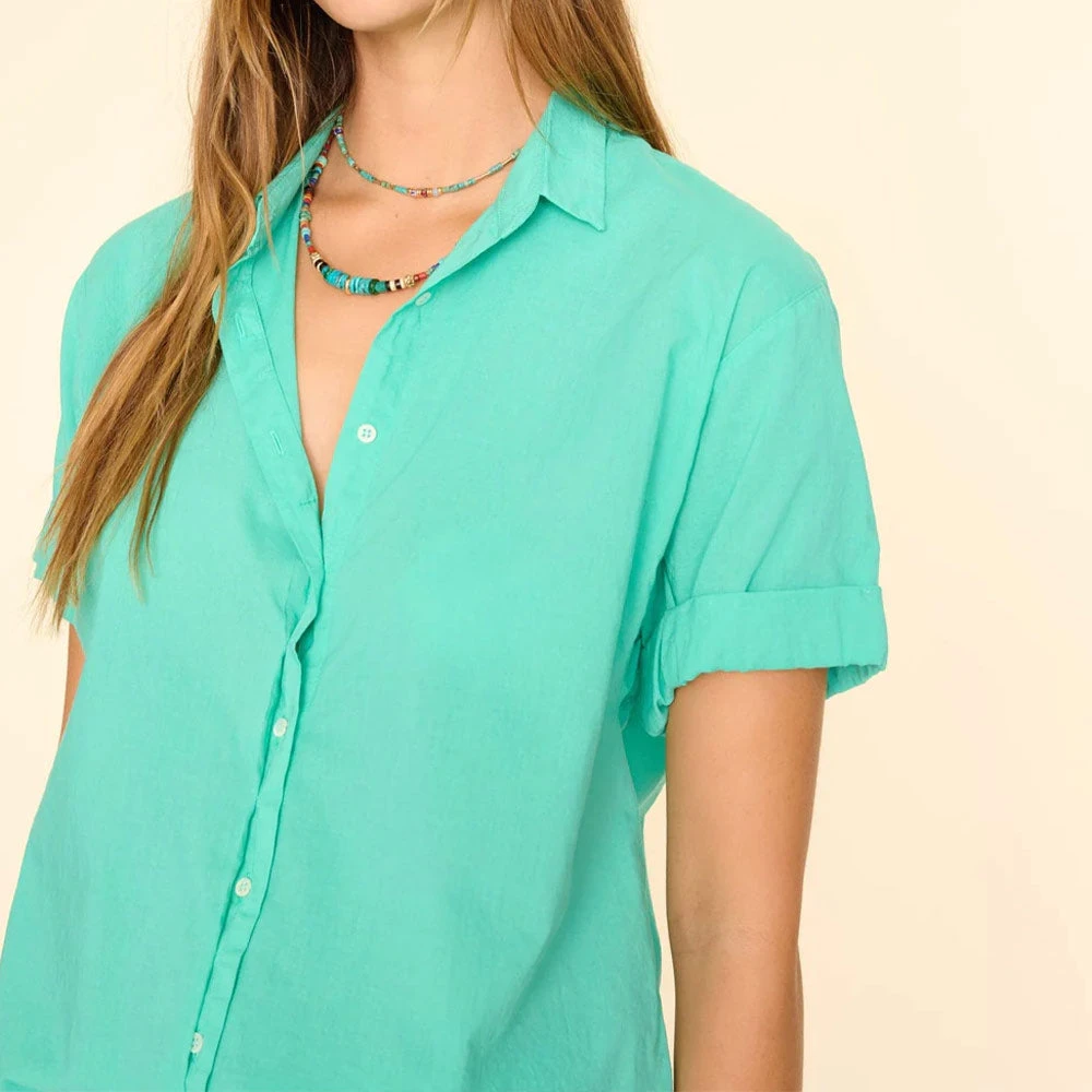 Xirena - Chemise Chaning - Vert Menthe 4 Xirena - Chemise Chaning - Vert Menthe – Image 2