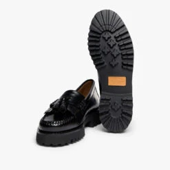 GH Bass - Mocassins Weejuns 90s Esther Kiltie - Noir 10 GH Bass - Mocassins Weejuns 90s Esther Kiltie - Noir -Mode Vêtements Magasin moc