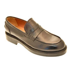 Elia Maurizi - Mocassins En Cuir - Noir