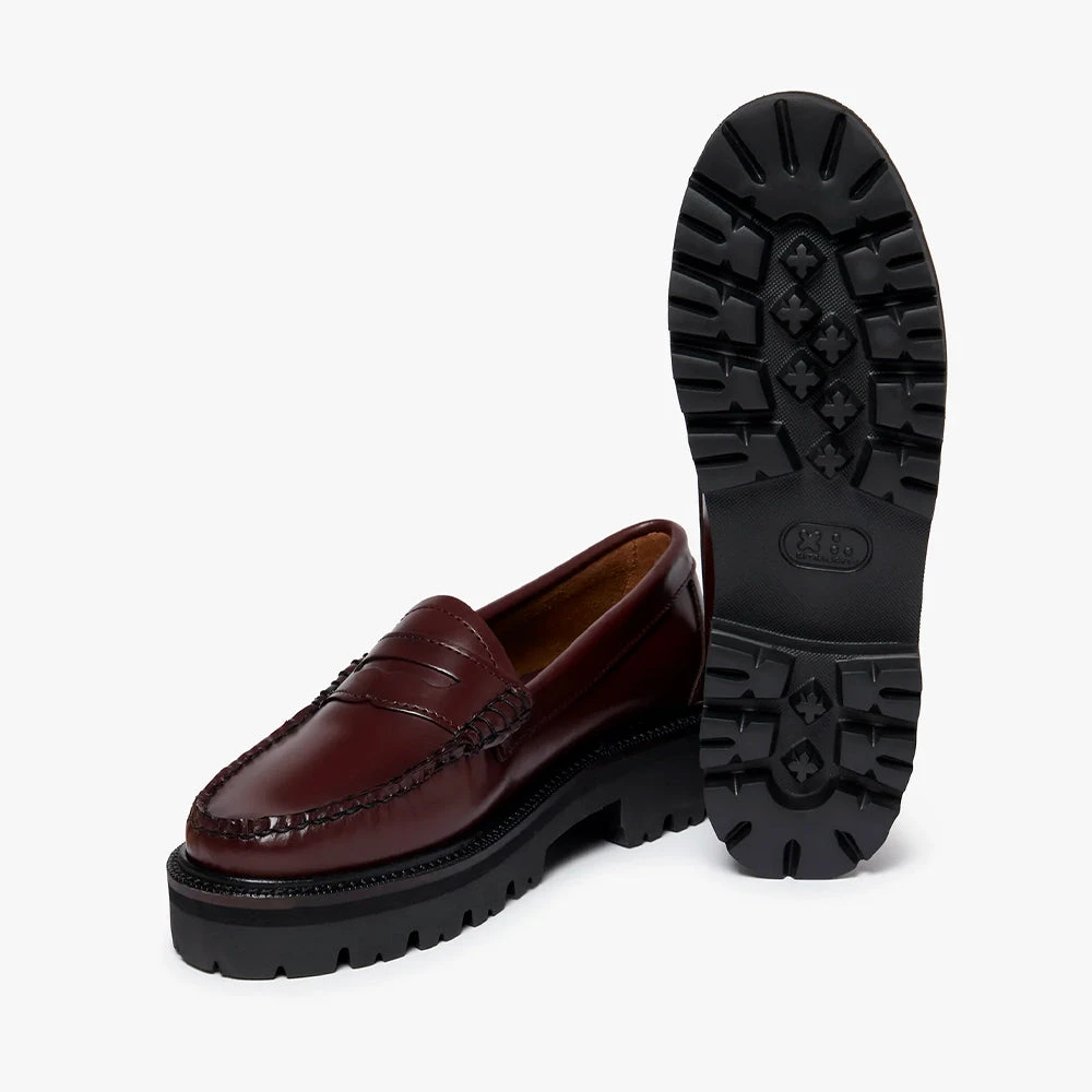 GH Bass - Mocassins Weejuns Superlug Penny - Bordeaux 5 GH Bass - Mocassins Weejuns Superlug Penny - Bordeaux – Image 3