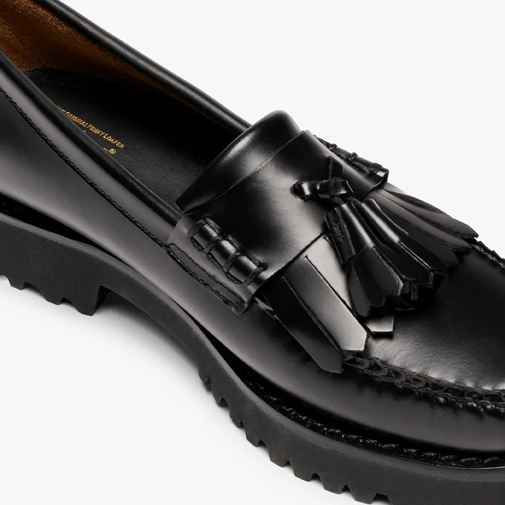 GH Bass - Mocassins Weejuns 90s Esther Kiltie - Noir 4 GH Bass - Mocassins Weejuns 90s Esther Kiltie - Noir – Image 2