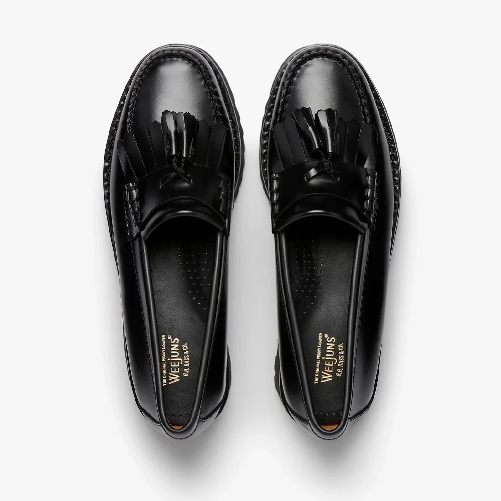 GH Bass - Mocassins Weejuns 90s Esther Kiltie - Noir 8 GH Bass - Mocassins Weejuns 90s Esther Kiltie - Noir – Image 6