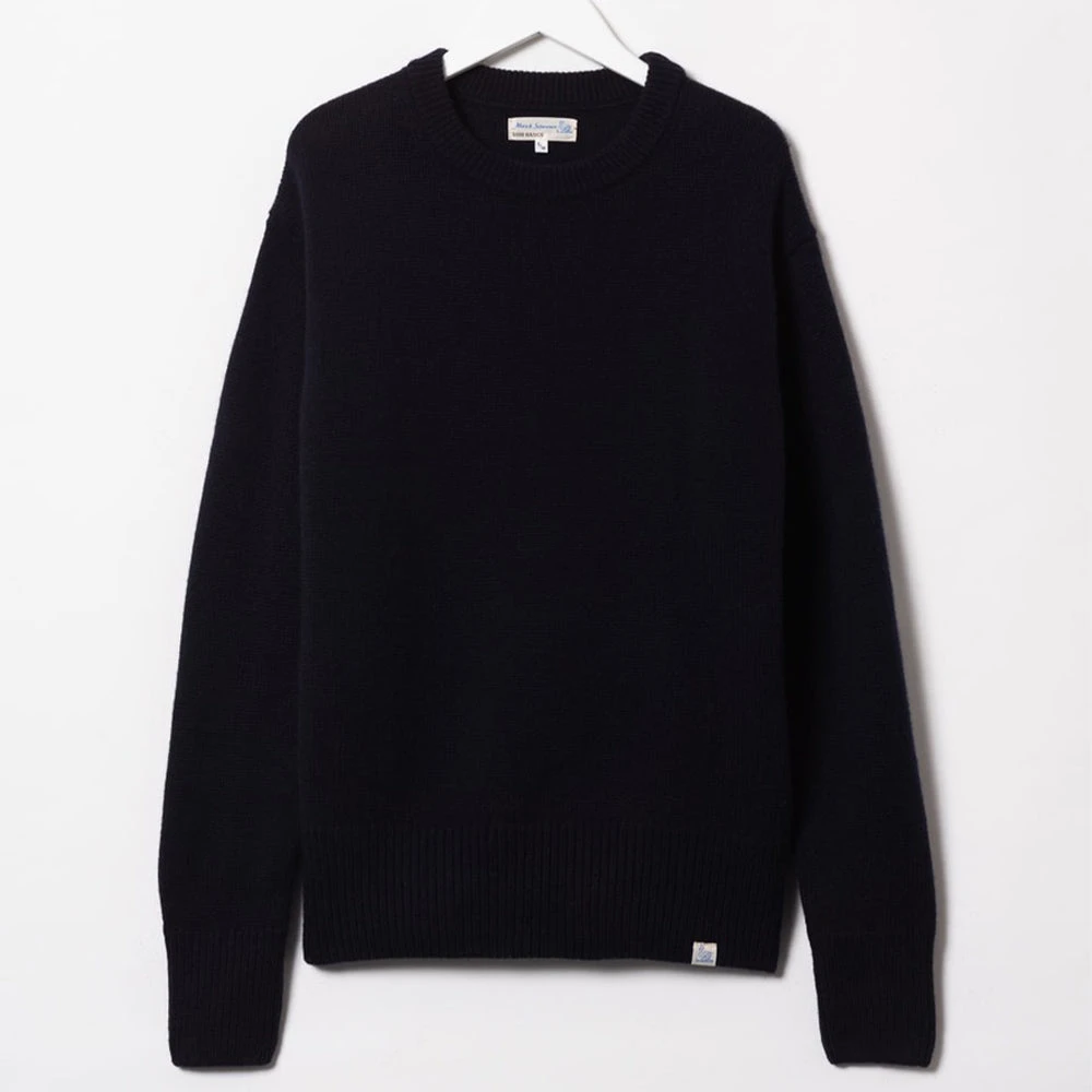 Merz B. Schwanen - Pullover Merino - Marine 3 Merz B. Schwanen - Pullover Merino - Marine