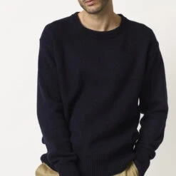 Merz B. Schwanen - Pullover Merino - Marine 11 Merz B. Schwanen - Pullover Merino - Marine -Mode Vêtements Magasin n4