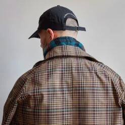 Casquette Unisexe Brodée Non Merci - Noir -Mode Vêtements Magasin noir portee back