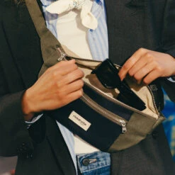 Rivedroite - Banane Orsel - Bleu Et Beige -Mode Vêtements Magasin orsel kaki bg