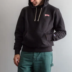 Merci X Champion - Sweat à Capuche Merci - Noir