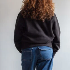 Merci X Champion - Sweat Merci - Noir -Mode Vêtements Magasin packshot merci 190320233595