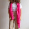 Merci - Étole Légère - Fuchsia -Mode Vêtements Magasin packshot merci 190320234093