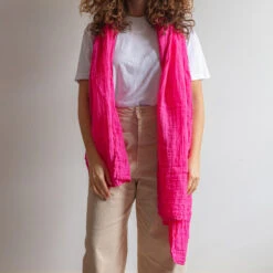 Merci - Étole Légère - Fuchsia