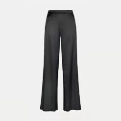 Forte_Forte - Pantalon Jambes Larges - Noir