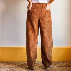 Merci - Pantalon En Velours Côtelé - Camel 10 Merci - Pantalon En Velours Côtelé - Camel -Mode Vêtements Magasin pants 1