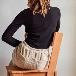 Merci - Pantalon En Velours Côtelé - Écru -Mode Vêtements Magasin pants 22