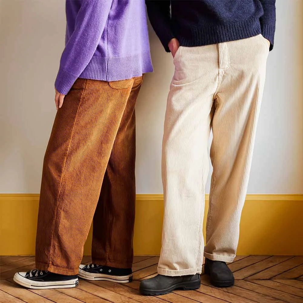 Merci - Pantalon En Velours Côtelé - Camel 5 Merci - Pantalon En Velours Côtelé - Camel – Image 3