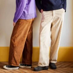 Merci - Pantalon En Velours Côtelé - Écru -Mode Vêtements Magasin pants 7 1