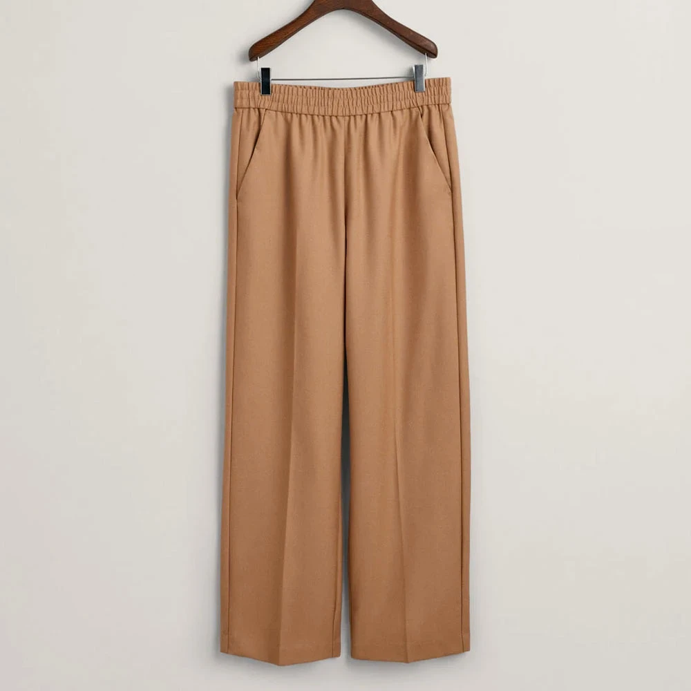 GANT - Pantalon Pull On Relaxed - Marron 3 GANT - Pantalon Pull On Relaxed - Marron
