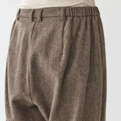 Pas De Calais - Pantalon Fuselé En Laine - Marron -Mode Vêtements Magasin pants1 eedff391 a173 449e a8f3 db8842009535