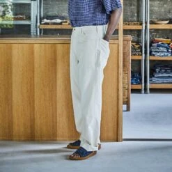 OrSlow - Pantalon 60's Painter - Ecru 13 OrSlow - Pantalon 60's Painter - Ecru -Mode Vêtements Magasin pants2 ea9275fc b991 44cf 8186 c8421a6cbb80