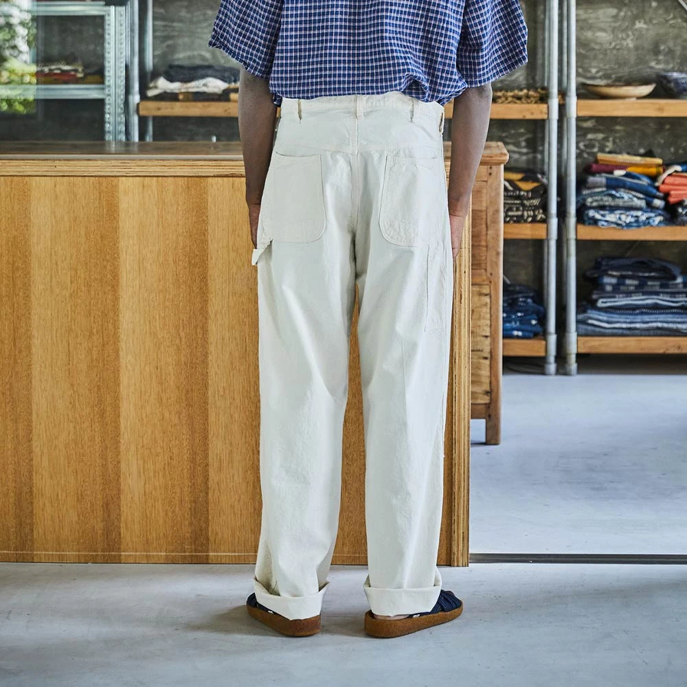 OrSlow - Pantalon 60's Painter - Ecru 4 OrSlow - Pantalon 60's Painter - Ecru – Image 2