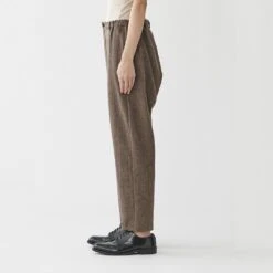 Pas De Calais - Pantalon Fuselé En Laine - Marron -Mode Vêtements Magasin pants3 8f41d44f 35f8 4102 a3a9 c882241be16b