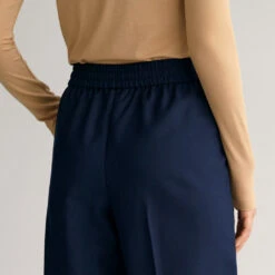 GANT - Pantalon Pull On Relaxed - Marine 13 GANT - Pantalon Pull On Relaxed - Marine -Mode Vêtements Magasin pants9 e8071bbf 3f03 4e4c b282 87c4e32b1de6