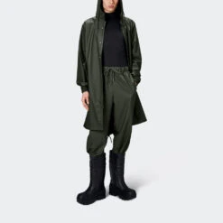 Rains - Veste Fishtail - Kaki -Mode Vêtements Magasin parka10