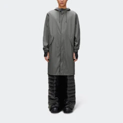 Rains - Veste Fishtail - Gris -Mode Vêtements Magasin parka8